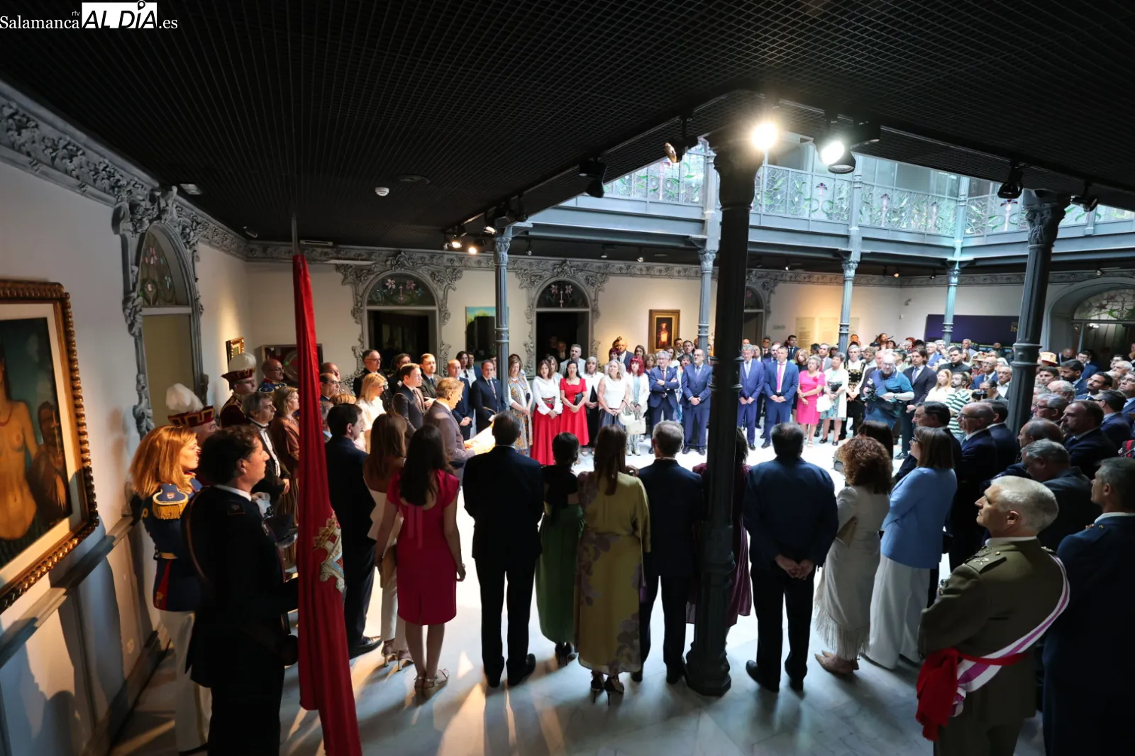 Recepción oficial en la Casa Lis por la festividad del patrón de Salamanca, San Juan de Sahagún. Fotos: David Sañudo