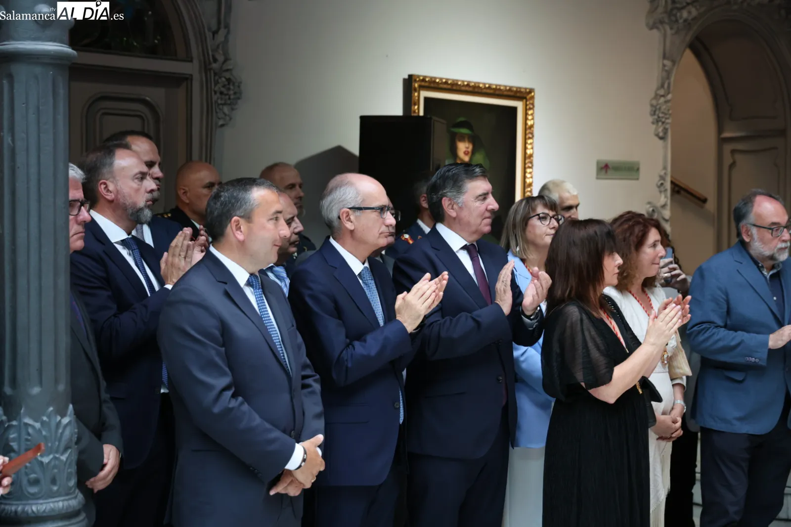 Recepción oficial en la Casa Lis por la festividad del patrón de Salamanca, San Juan de Sahagún. Fotos: David Sañudo