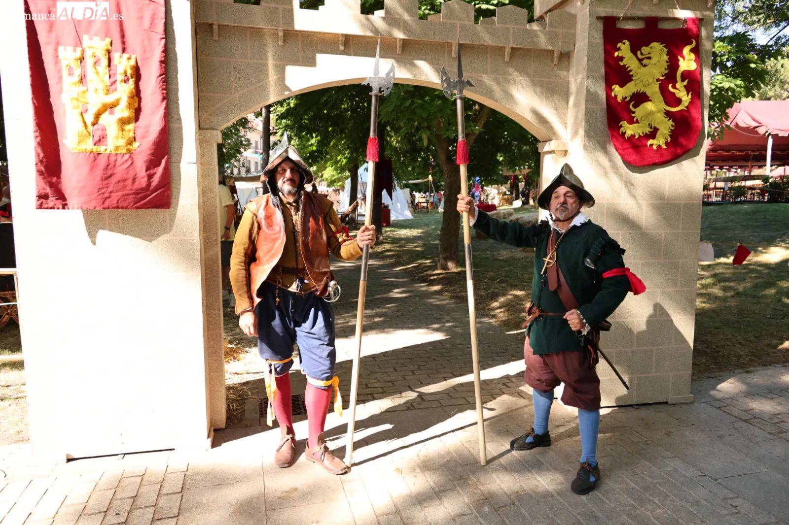Campamento del Tercio de Salamanca. Fotos David Sañudo