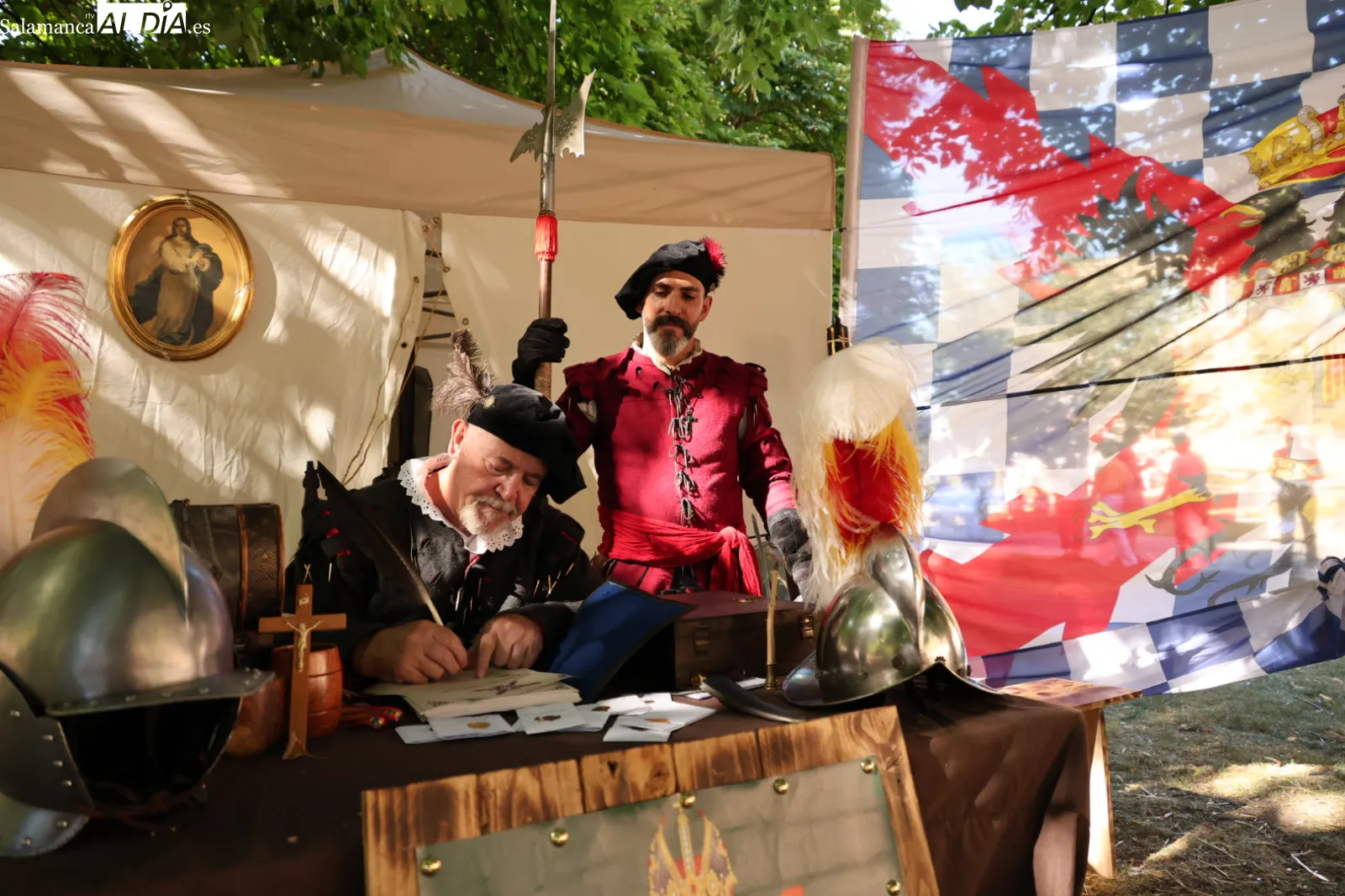 Campamento del Tercio de Salamanca. Fotos David Sañudo