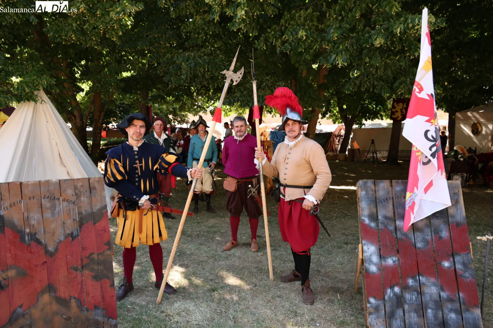 Campamento del Tercio de Salamanca. Fotos David Sañudo