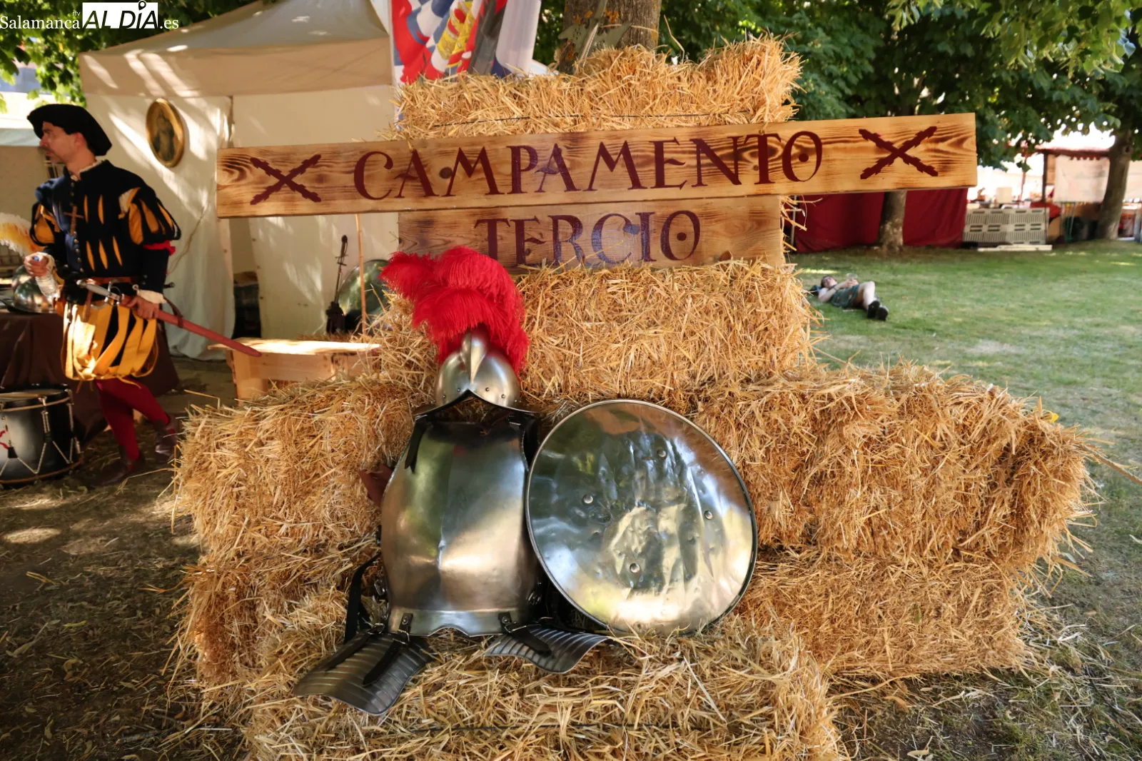 Campamento del Tercio de Salamanca. Fotos David Sañudo