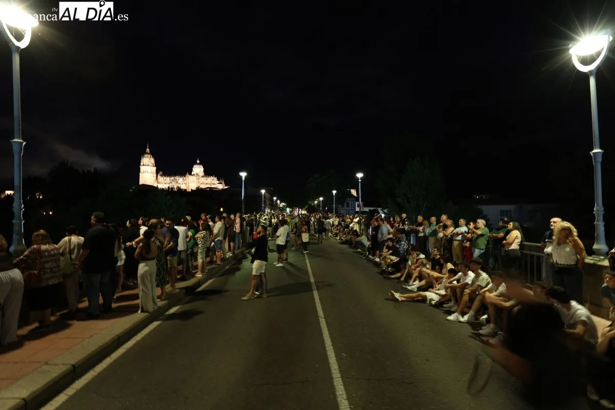 Fuegos artificiales en Salamanca | FOTOS: David Sañudo
