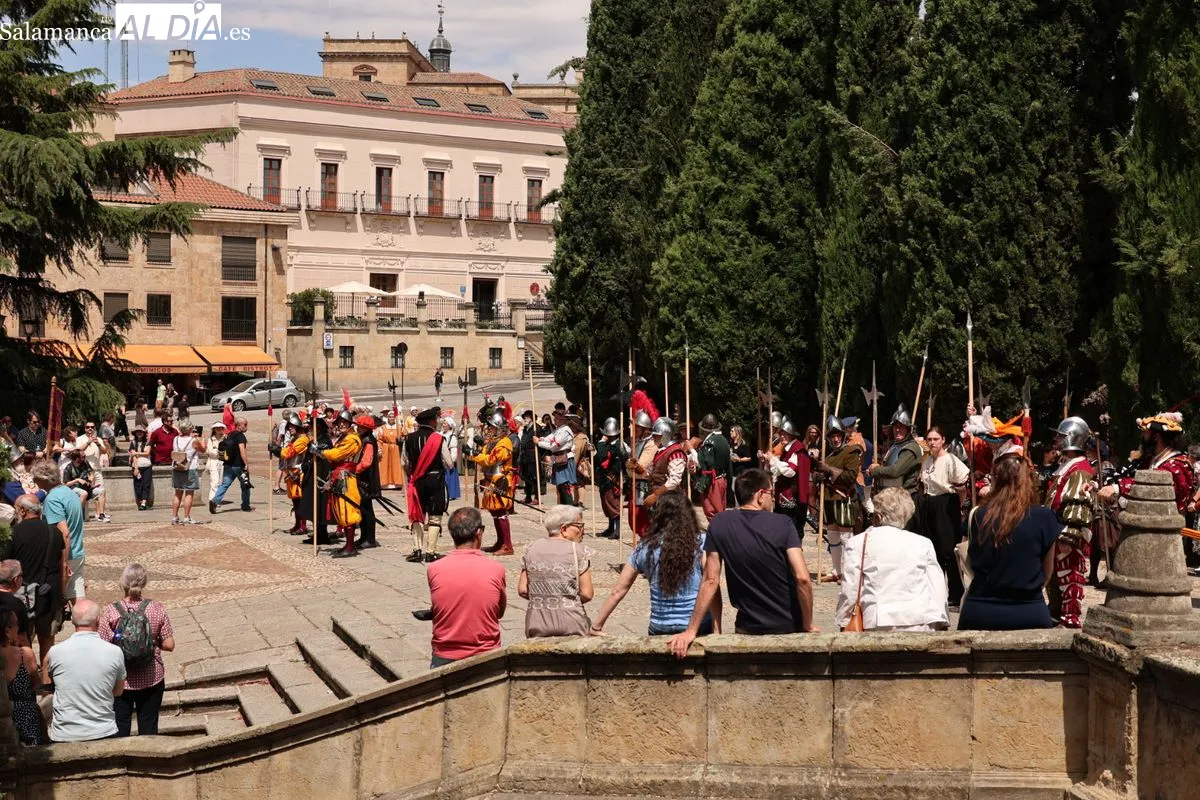 Espectacular desfile de época del Tercio de Salamanca | FOTOS: David Sañudo