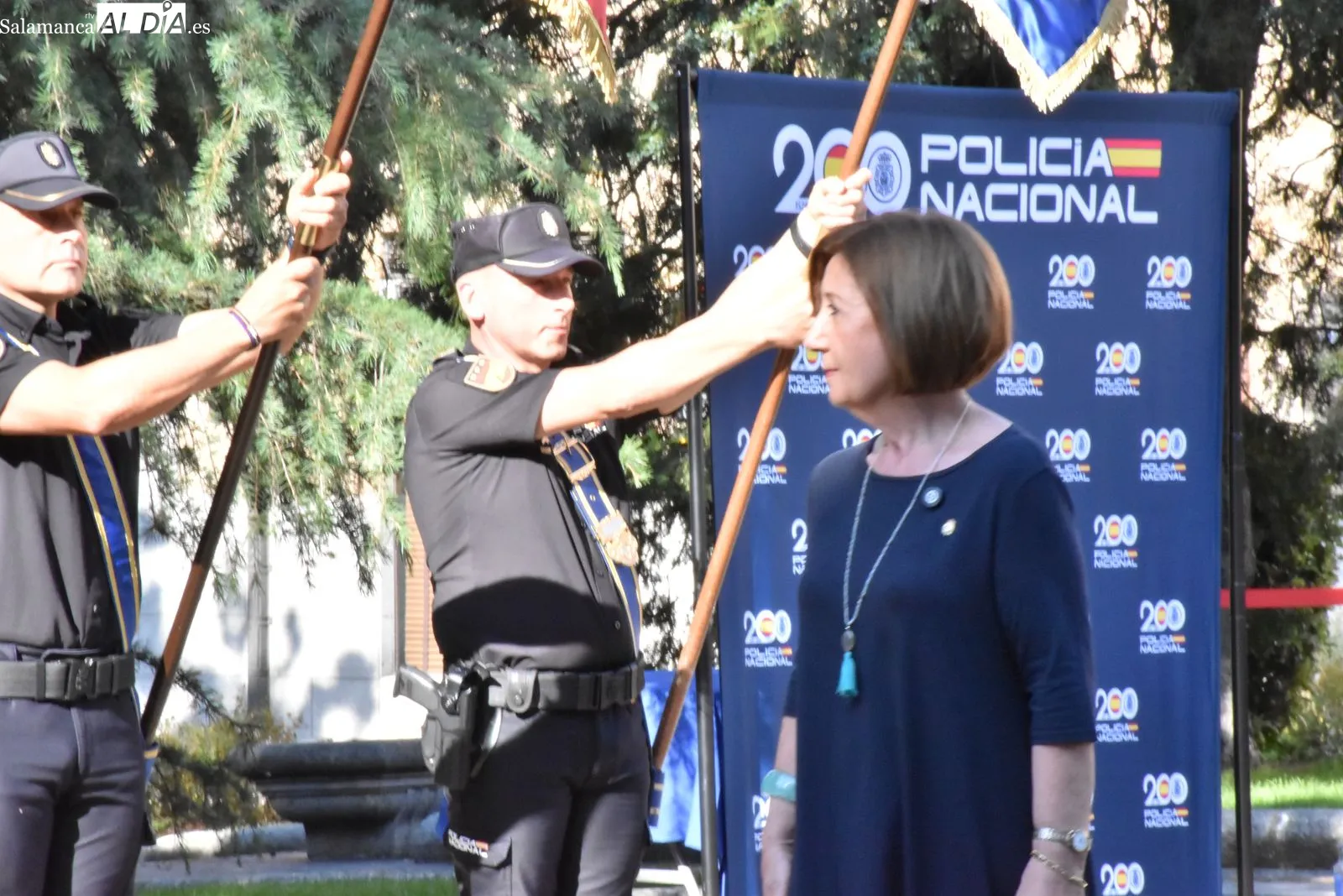 Salamanca rinde homenaje a los 188 policías víctimas del terrorismo | FOTOS: V. Martins 