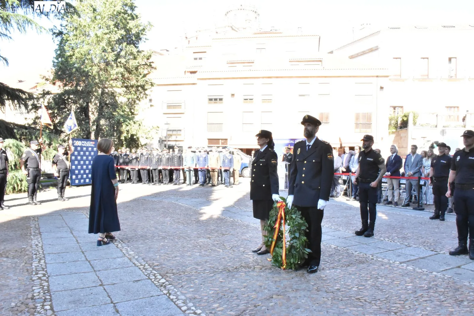 Salamanca rinde homenaje a los 188 policías víctimas del terrorismo | FOTOS: V. Martins 