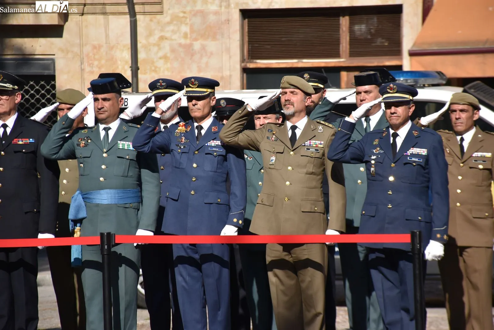 Salamanca rinde homenaje a los 188 policías víctimas del terrorismo | FOTOS: V. Martins 