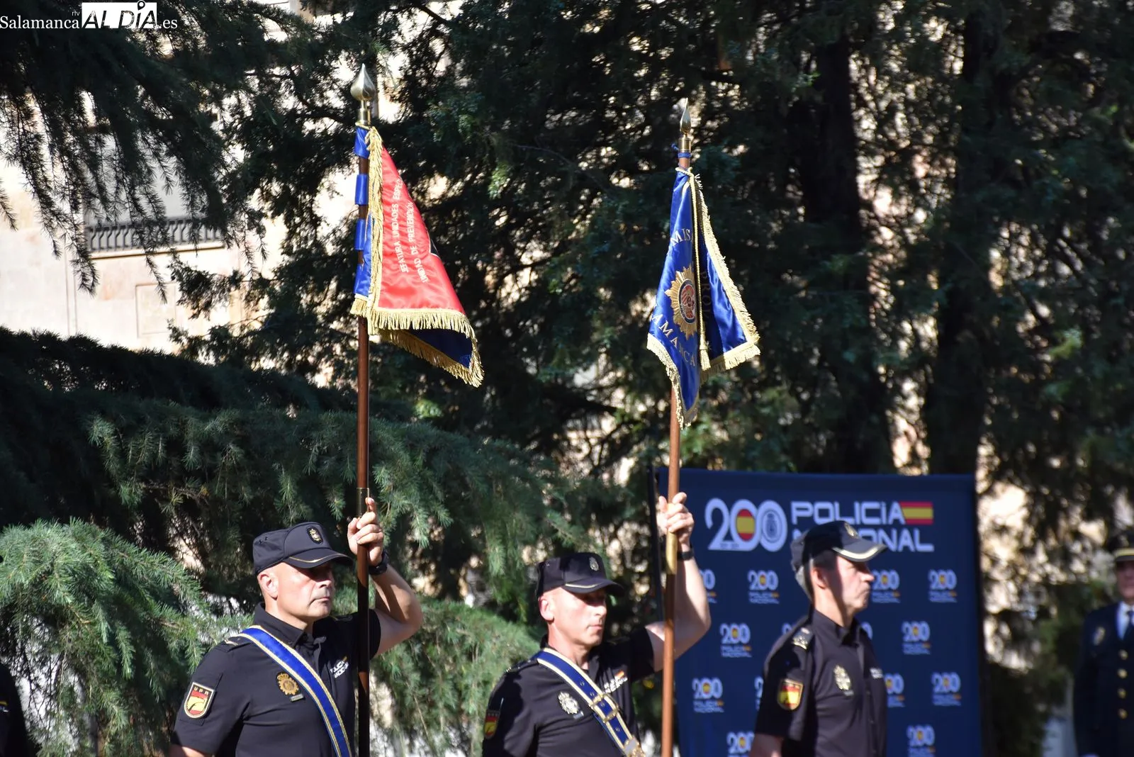 Salamanca rinde homenaje a los 188 policías víctimas del terrorismo | FOTOS: V. Martins 