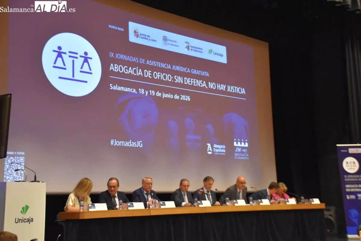 Inauguración de las IX Jornadas de Asistencia Jurídica Gratuita | FOTOS: V. Martins