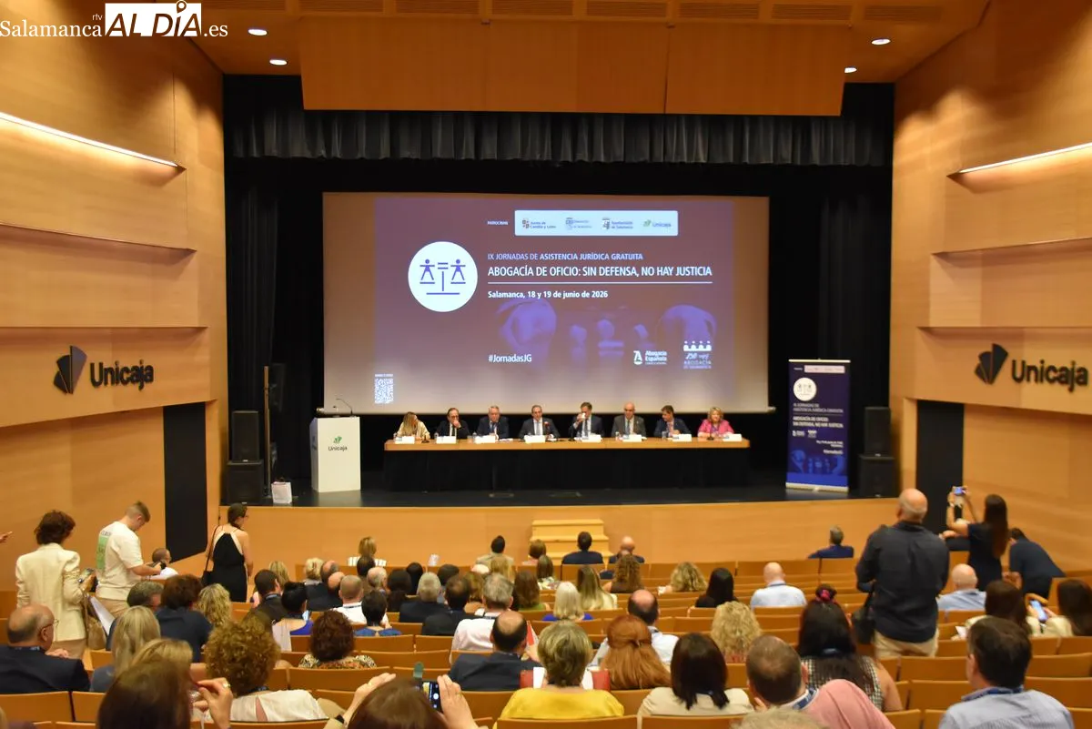 Inauguración de las IX Jornadas de Asistencia Jurídica Gratuita | FOTOS: V. Martins