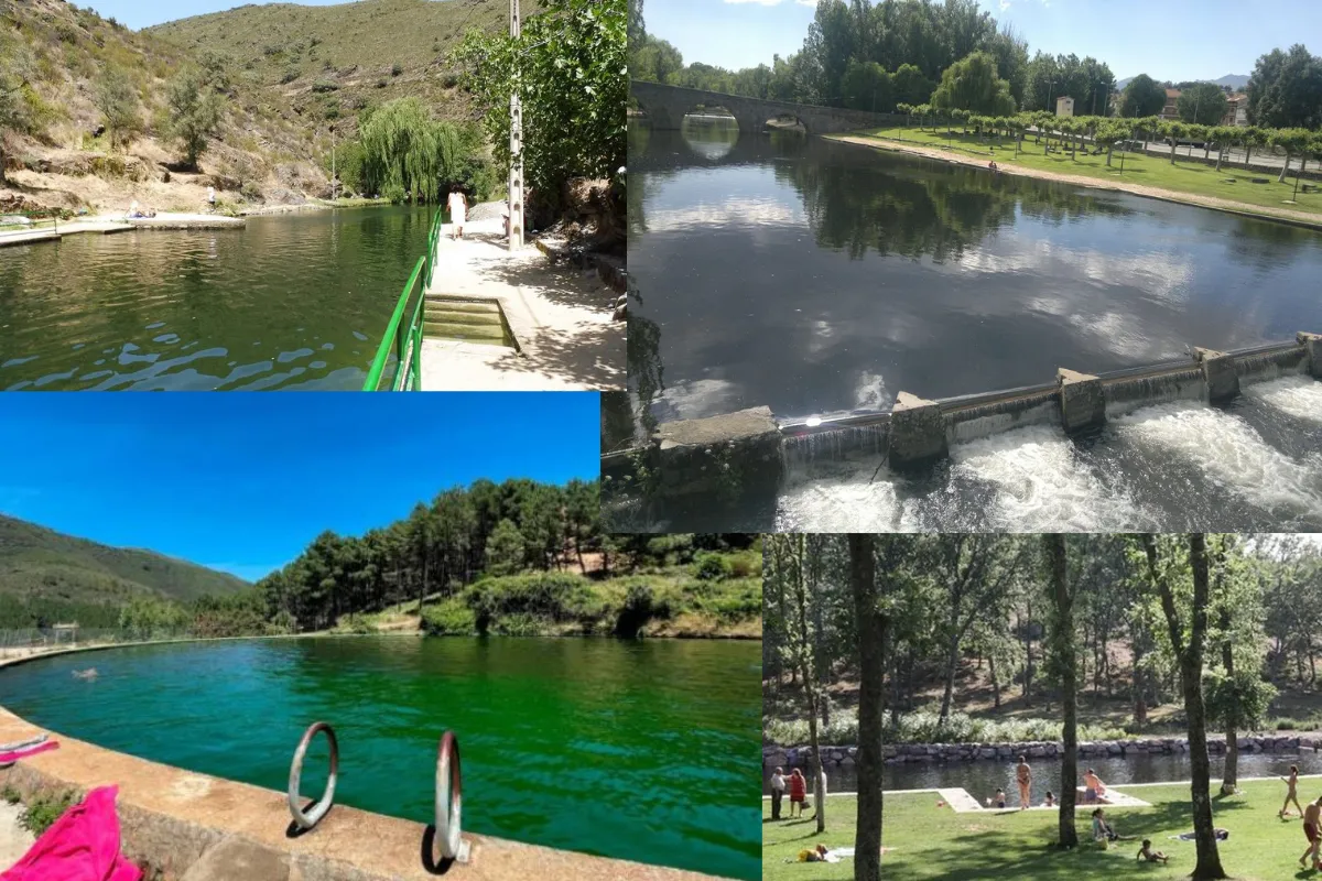 MAPA | Piscinas naturales en Salamanca: las mejores zonas de baño