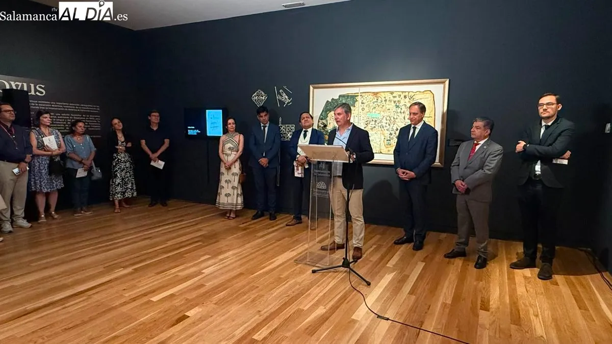 La Sala de Exposiciones de San Eloy acoge las muestras 'Alma de América' y 'Mundus Novus'. Foto T. S.