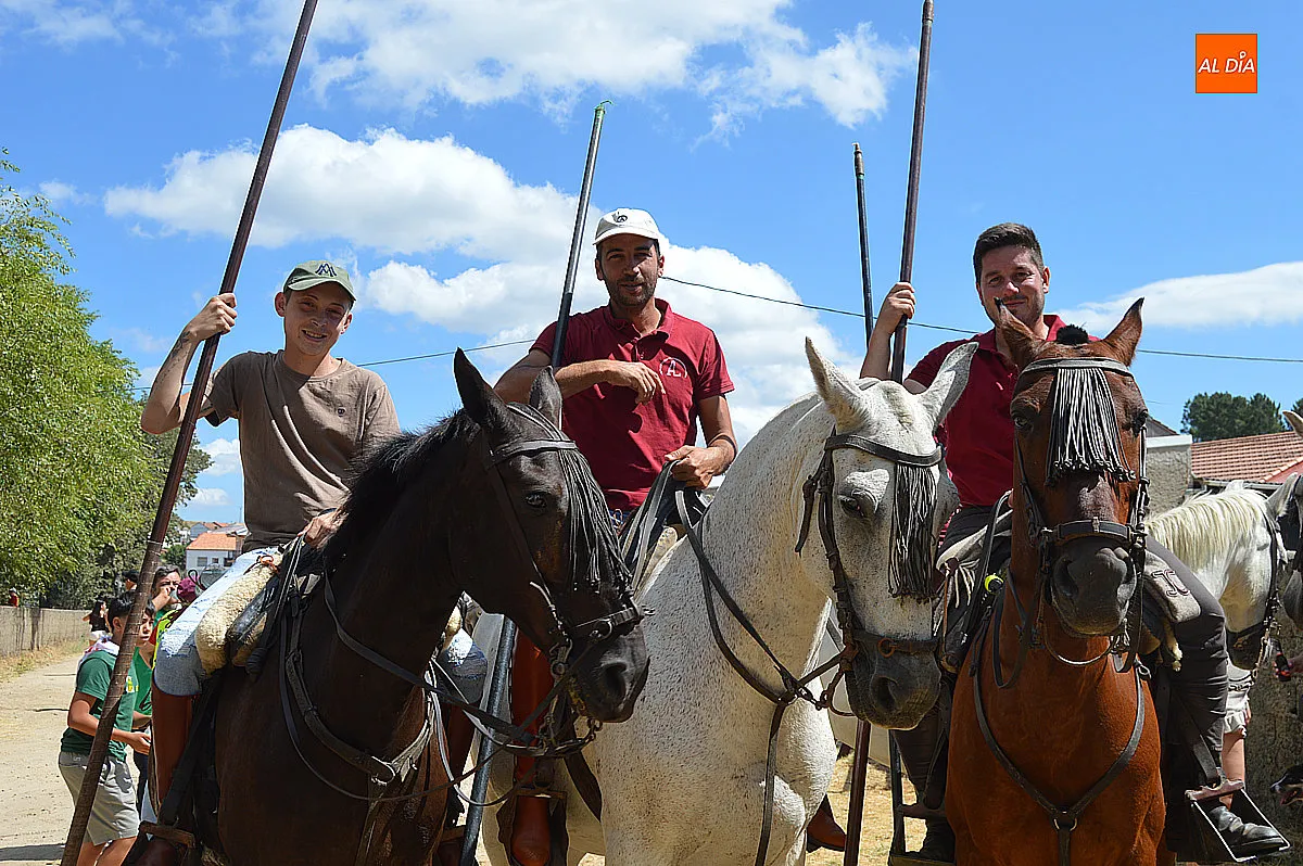 Encierro a caballo del sábado en el Payo 