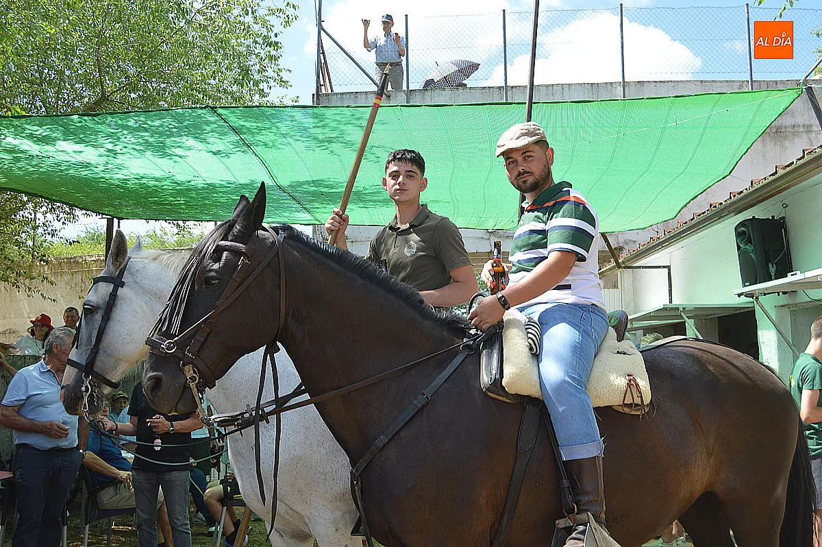 Encierro a caballo del sábado en el Payo 