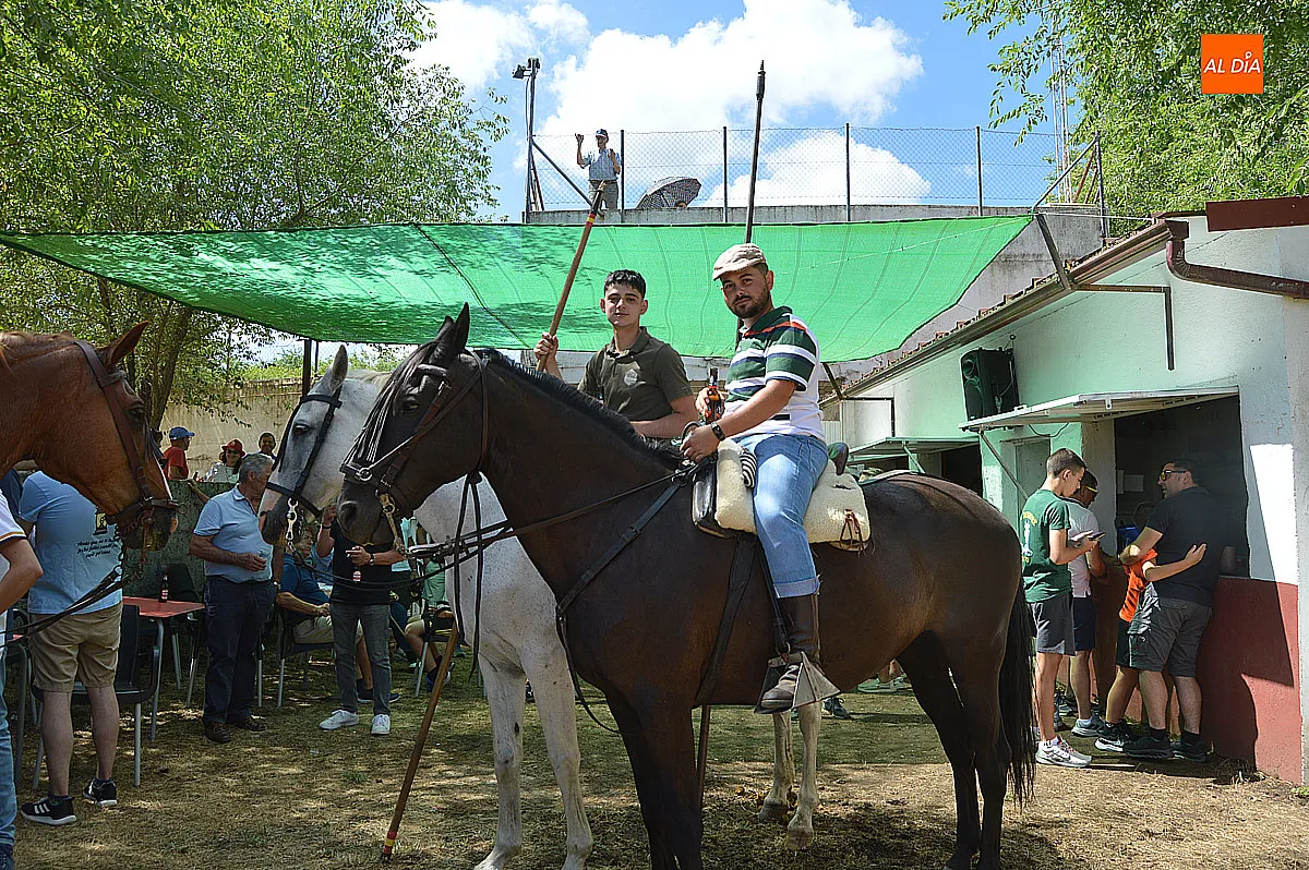 Encierro a caballo del sábado en el Payo 