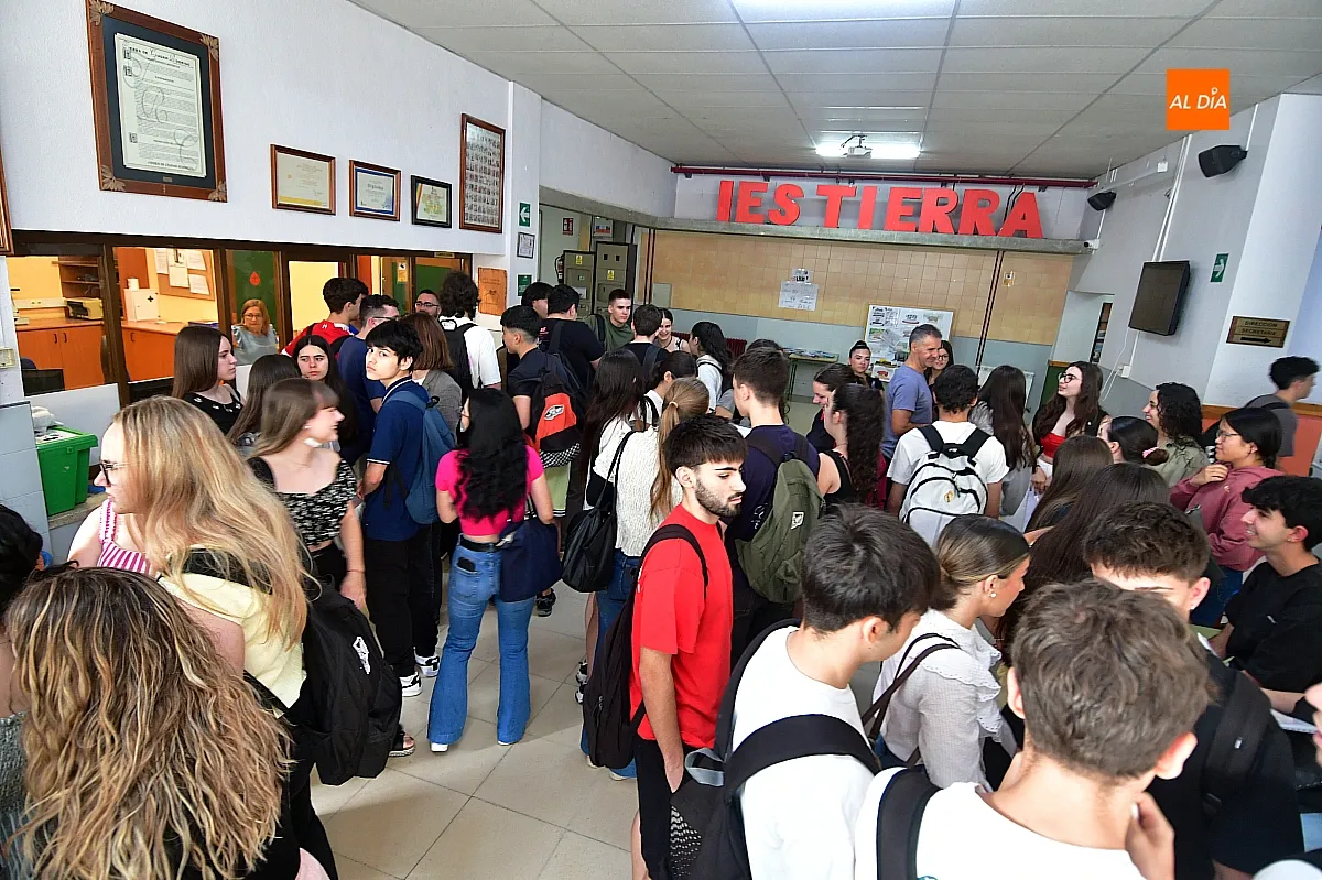 Primer día de Examen de PAU en el Tierra de Ciudad Rodrigo