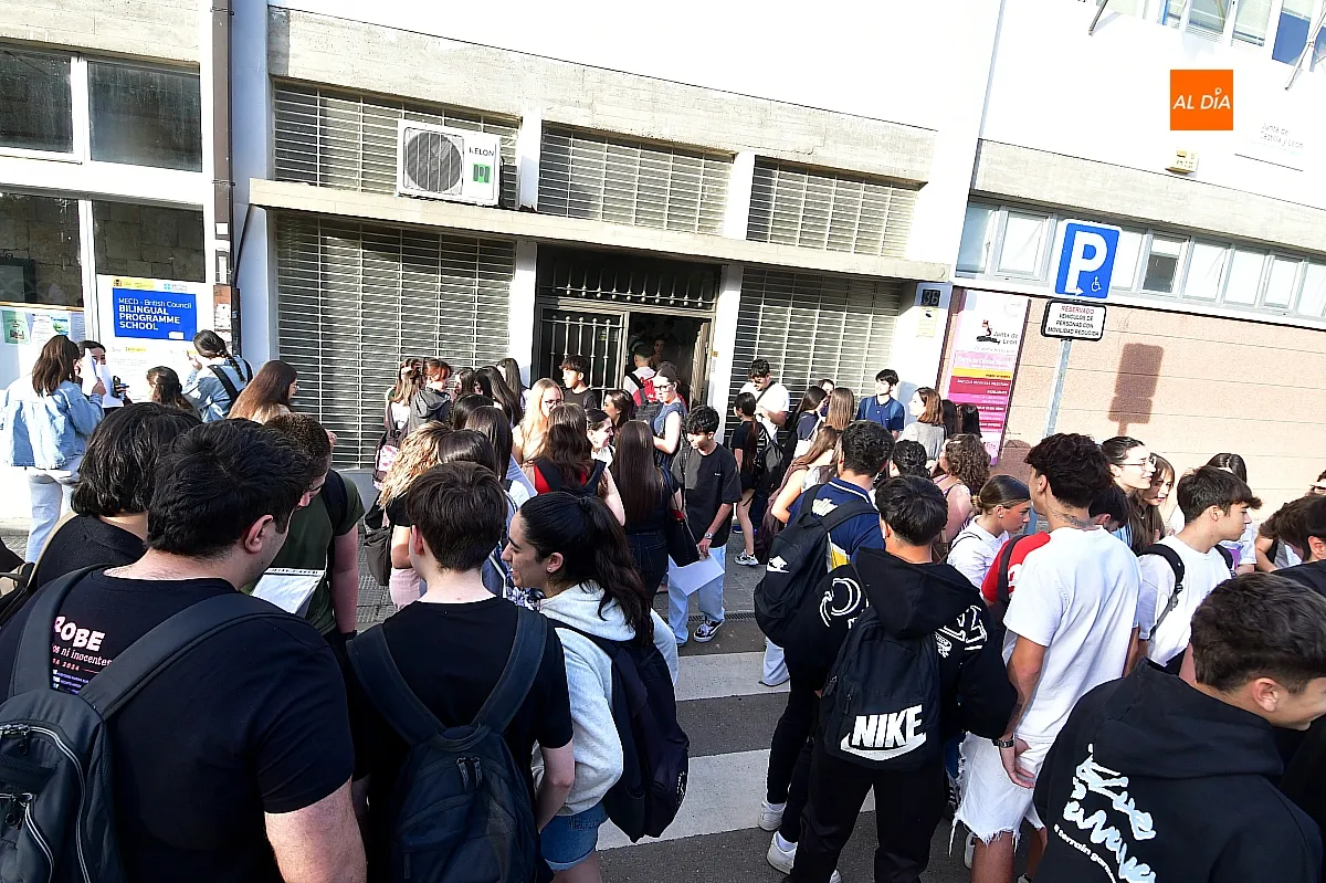 Primer día de Examen de PAU en el Tierra de Ciudad Rodrigo