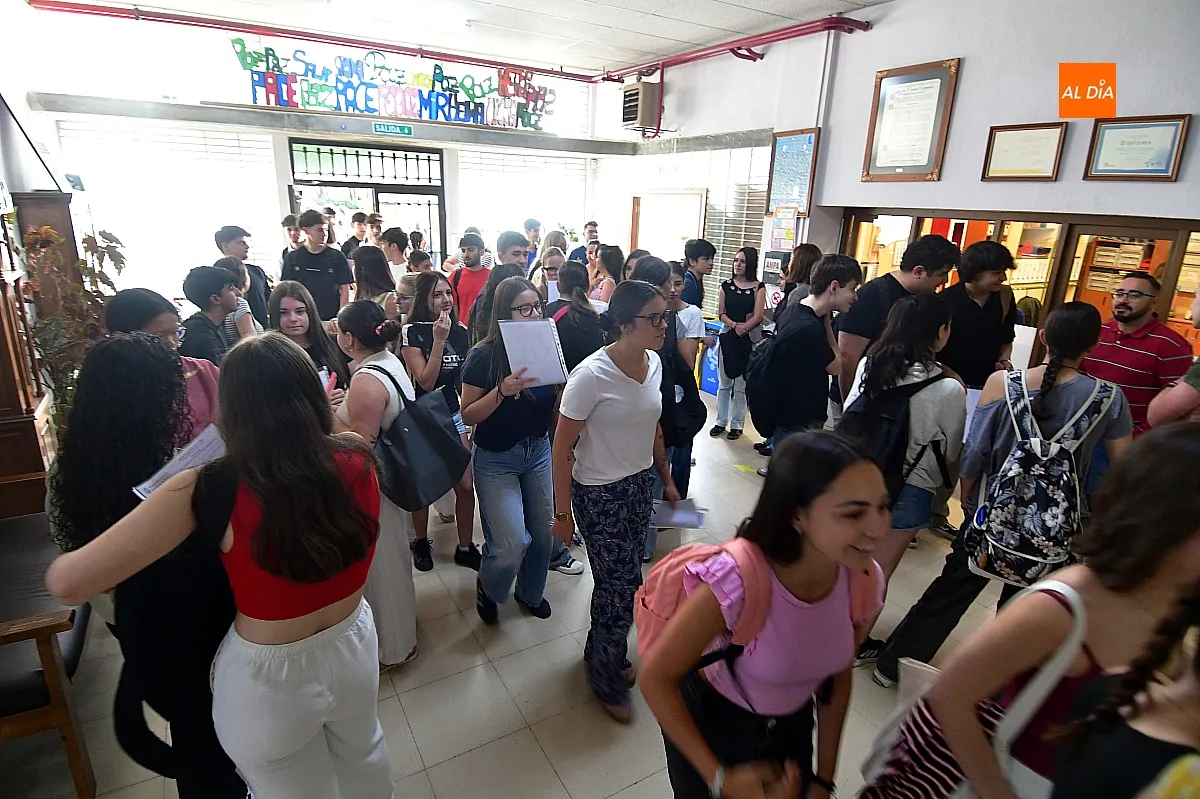 Primer día de Examen de PAU en el Tierra de Ciudad Rodrigo