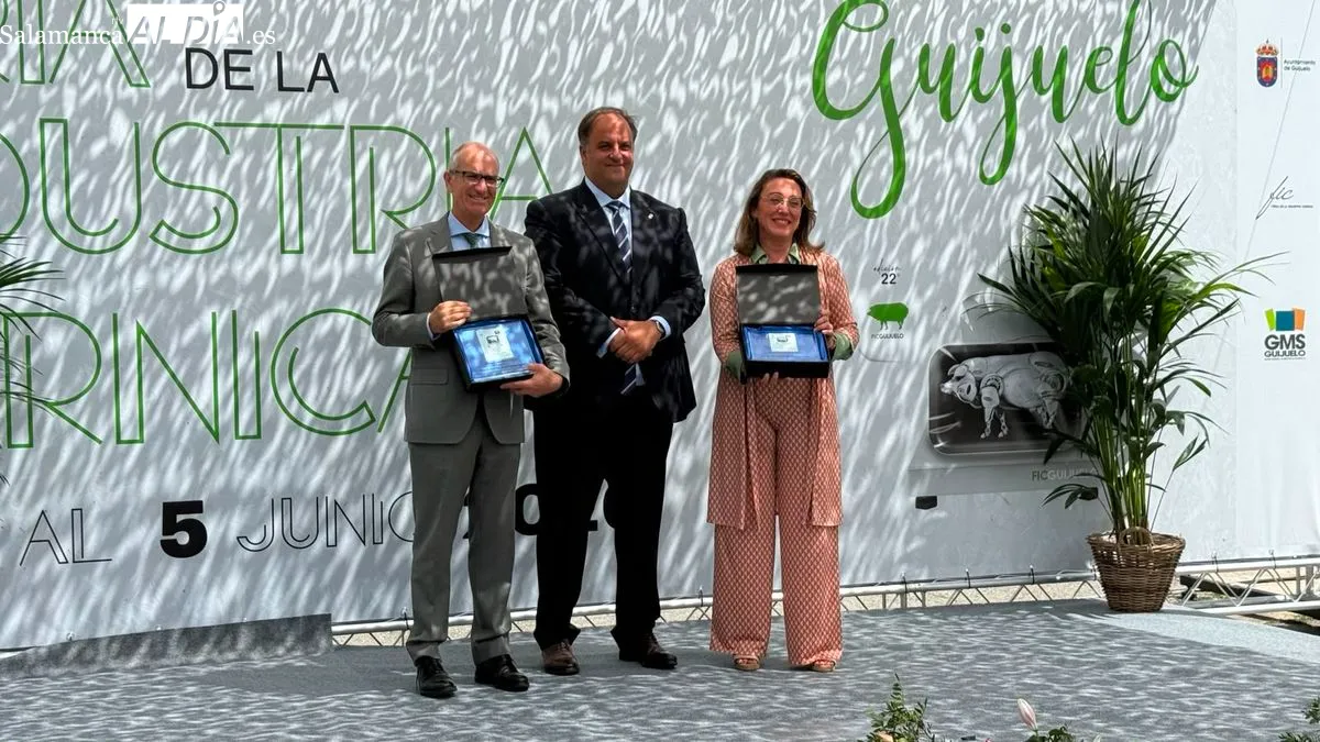 Guijuelo ha inaugurado la XXII Feria de la Industria Cárnica (FIC 2026), un evento que reúne a más de 200 empresas. Foto T. S.