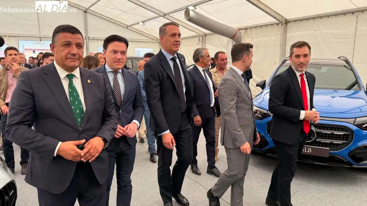 Guijuelo ha inaugurado la XXII Feria de la Industria Cárnica (FIC 2026), un evento que reúne a más de 200 empresas. Foto T. S.