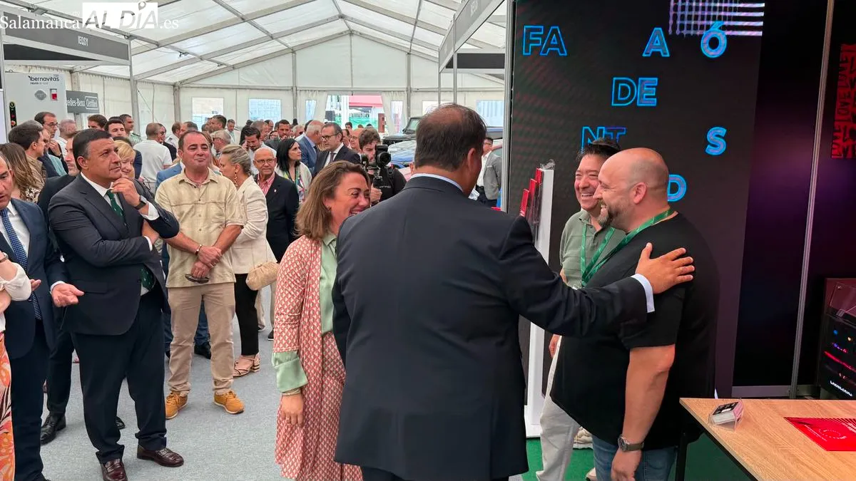 Guijuelo ha inaugurado la XXII Feria de la Industria Cárnica (FIC 2026), un evento que reúne a más de 200 empresas. Foto T. S.