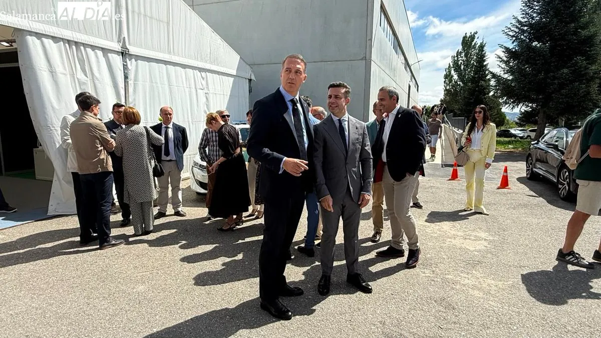 Guijuelo ha inaugurado la XXII Feria de la Industria Cárnica (FIC 2026), un evento que reúne a más de 200 empresas. Foto T. S.