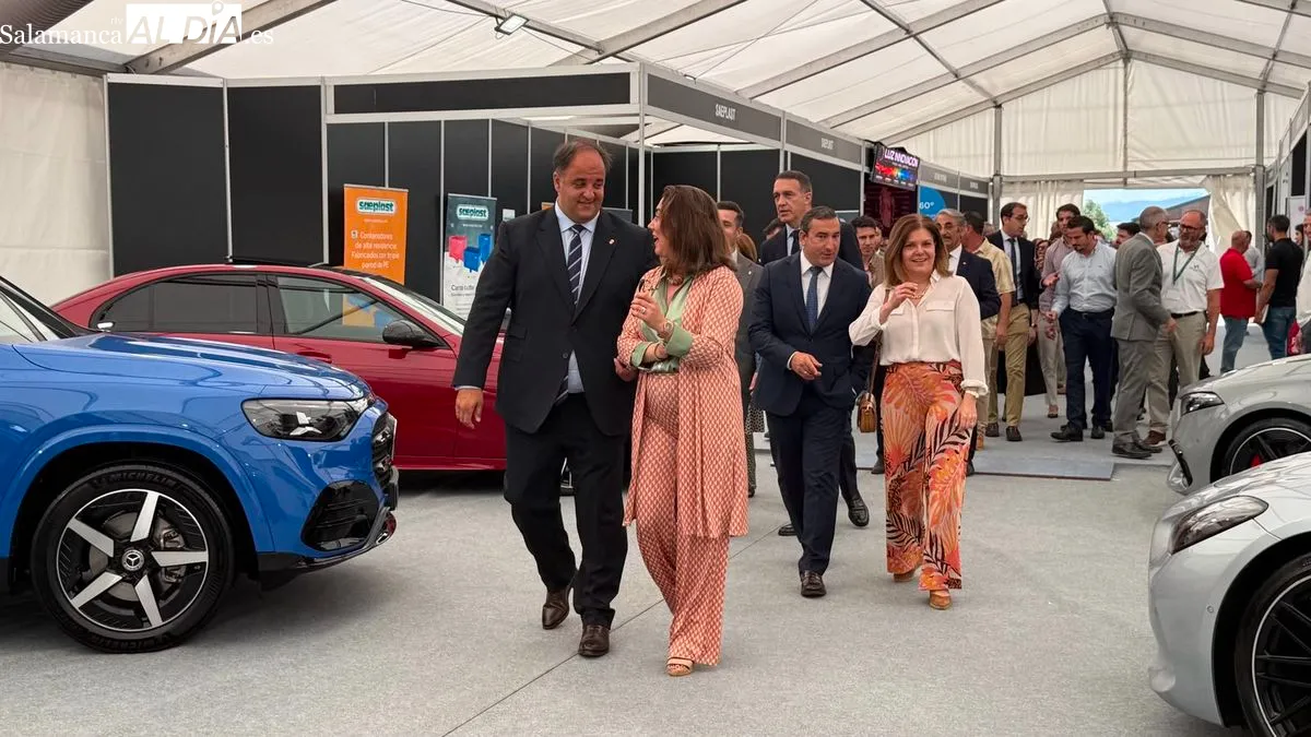 Guijuelo ha inaugurado la XXII Feria de la Industria Cárnica (FIC 2026), un evento que reúne a más de 200 empresas. Foto T. S.