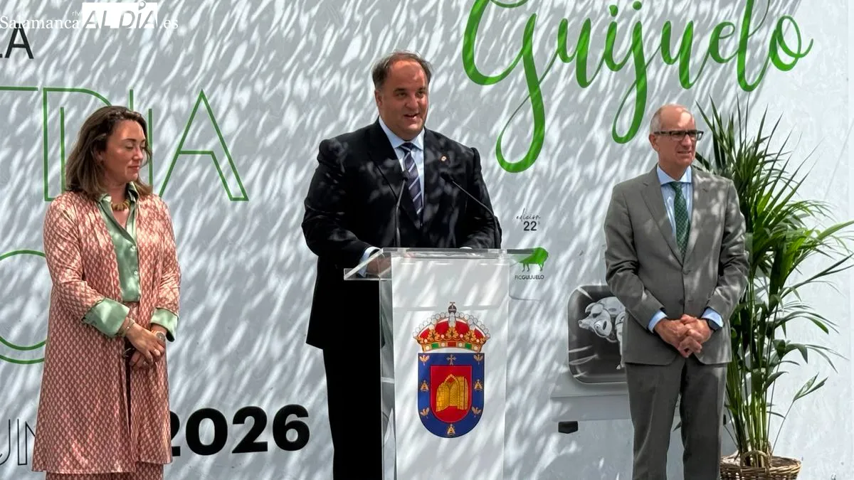 Guijuelo ha inaugurado la XXII Feria de la Industria Cárnica (FIC 2026), un evento que reúne a más de 200 empresas. Foto T. S.