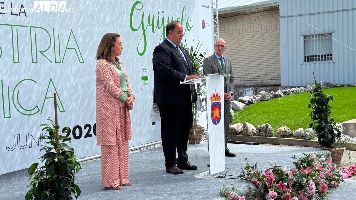 Guijuelo ha inaugurado la XXII Feria de la Industria Cárnica (FIC 2026), un evento que reúne a más de 200 empresas. Foto T. S.