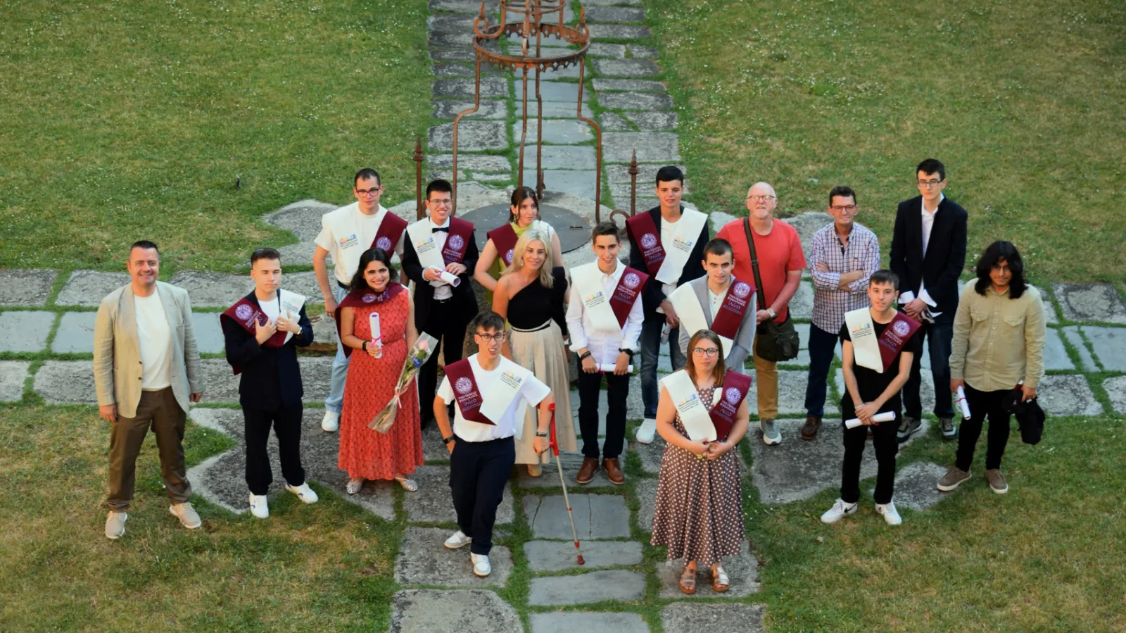 Catorce estudiantes con discapacidad intelectual y/o TEA se gradúan en la USAL en la VIII edición de UNIdiVERSITAS. Fotos USAL