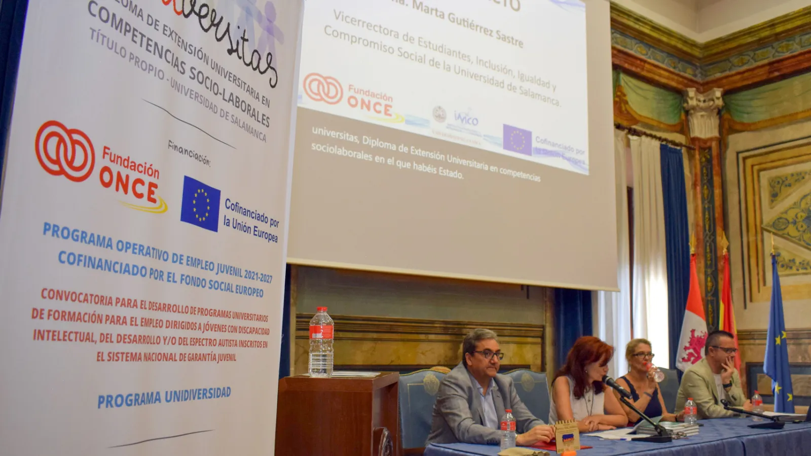 Catorce estudiantes con discapacidad intelectual y/o TEA se gradúan en la USAL en la VIII edición de UNIdiVERSITAS. Fotos USAL