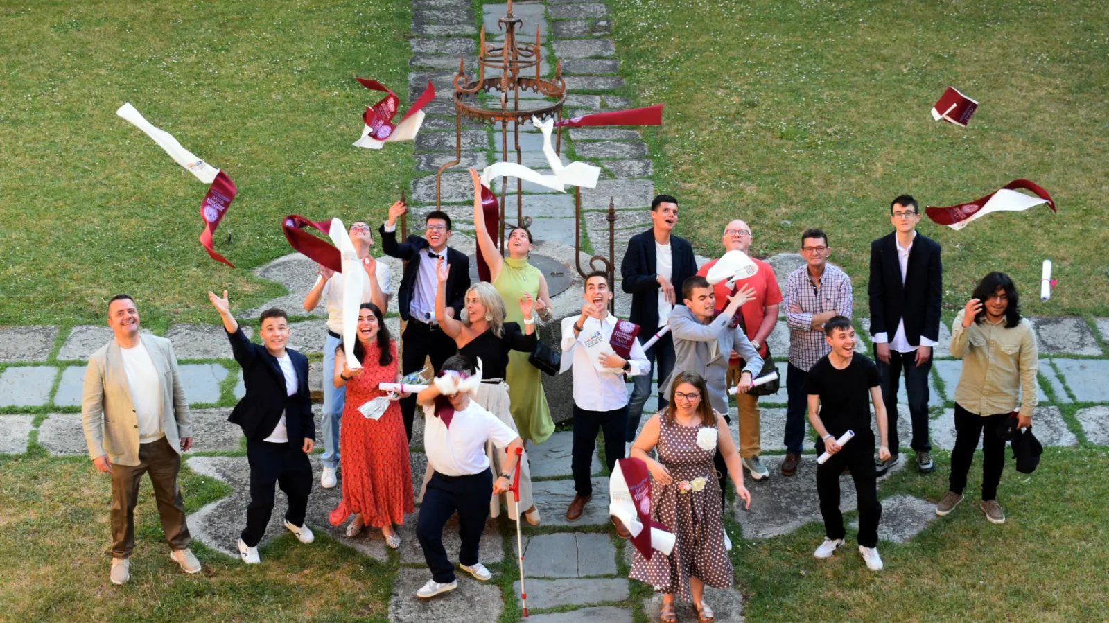 Catorce estudiantes con discapacidad intelectual y/o TEA se gradúan en la USAL en la VIII edición de UNIdiVERSITAS. Fotos USAL