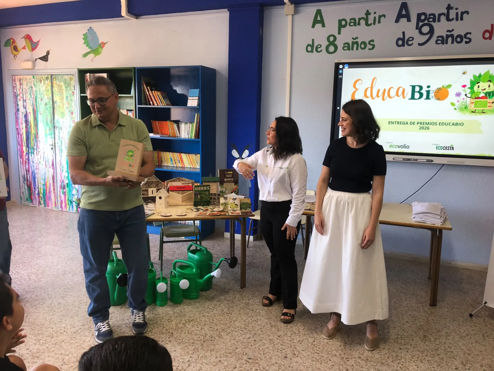 Foto 10 - Un huerto escolar como laboratorio vivo: el CEIP Alfonso X el Sabio se alza con el premio nacional EDUCABIO