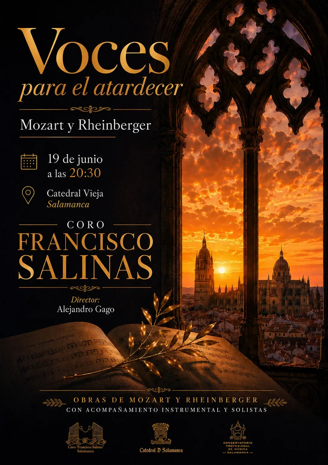 Foto 2 - El Coro Francisco Salinas ofrece este viernes un concierto en la Catedral Vieja