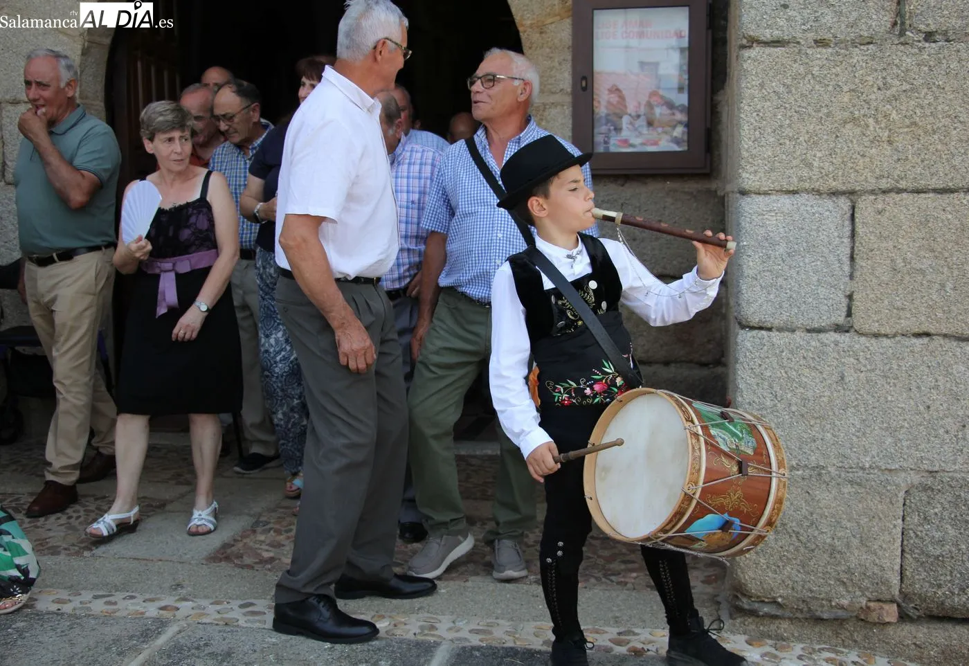 Los actos religiosos en honor a San Juan daban inicio a las fiestas patronales en Bogajo