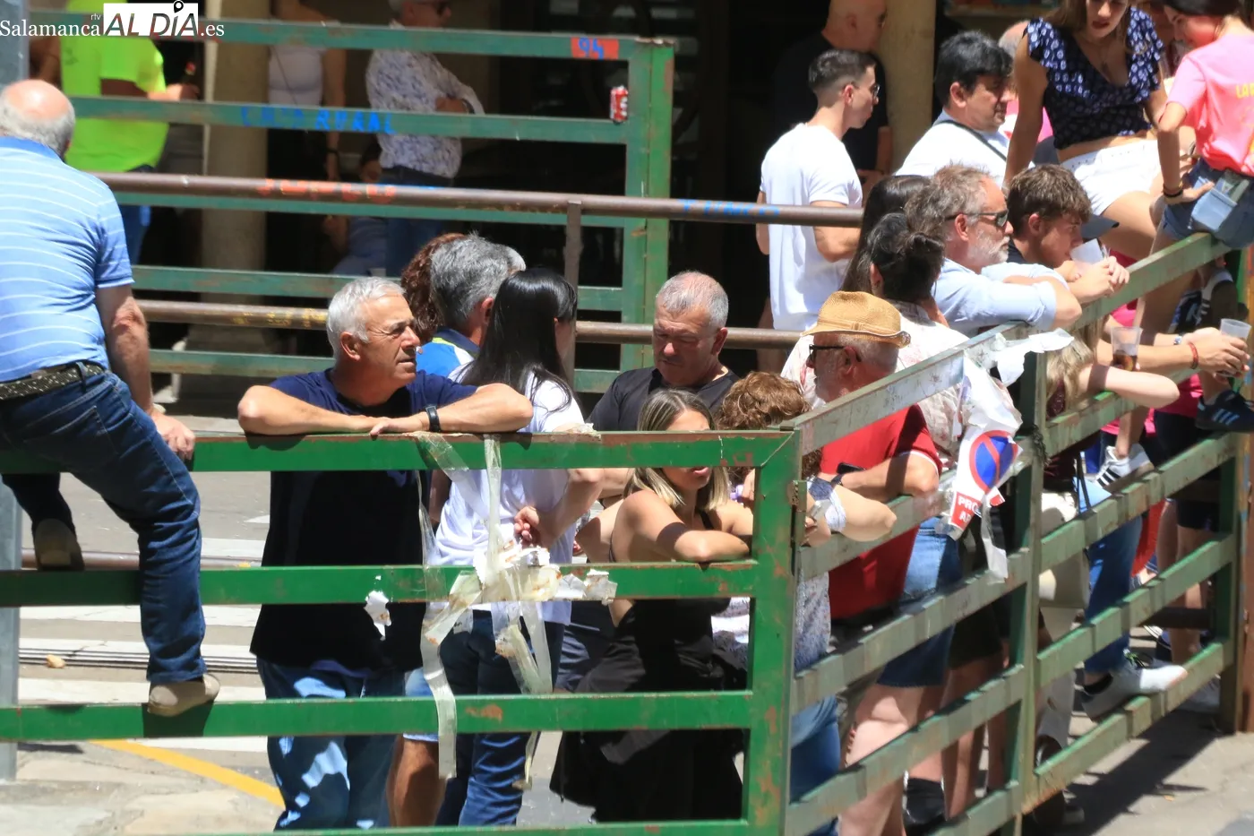 Encierro a caballo del Corpus en Vitigudino / CORRAL