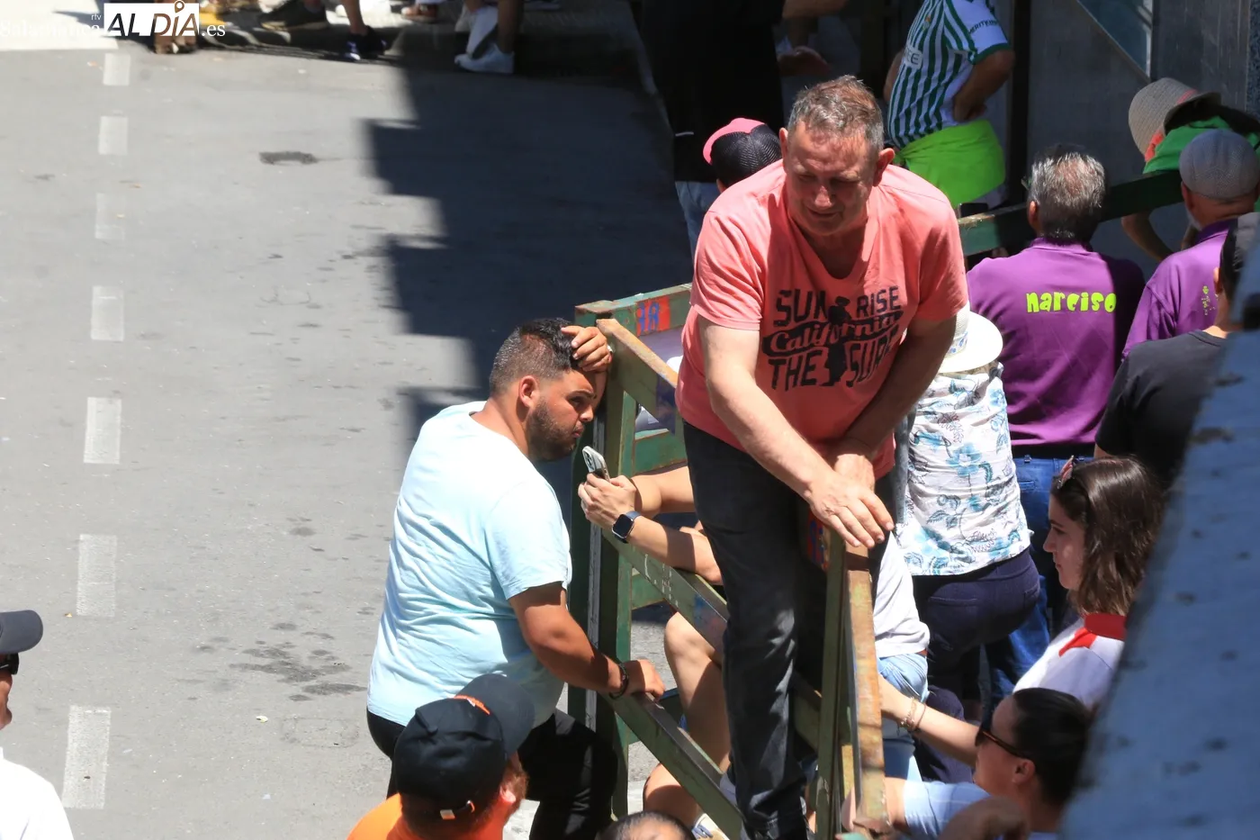 Encierro a caballo del Corpus en Vitigudino / CORRAL