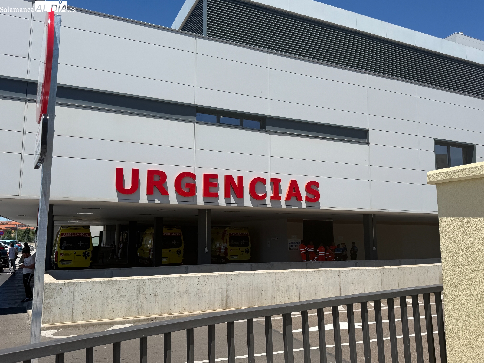 En marcha la nueva sala de espera de Urgencias del Hospital de Salamanca  