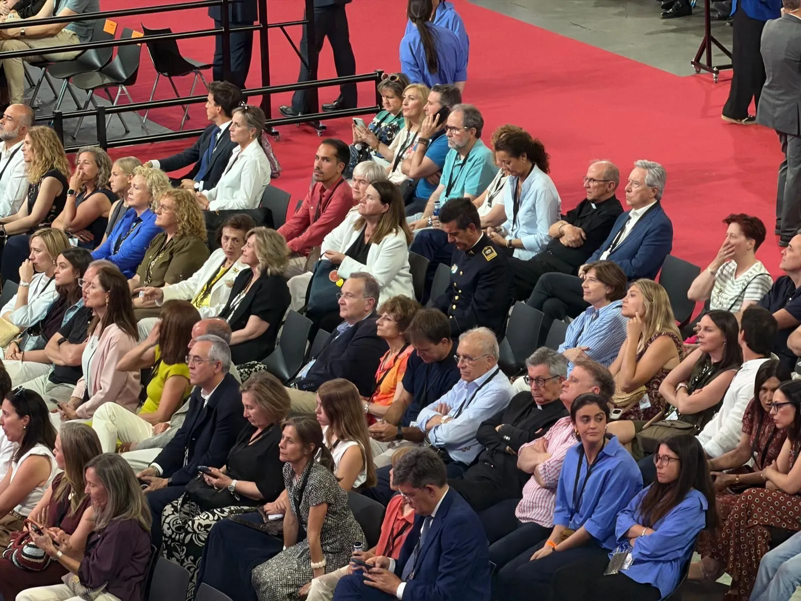 Foto 5 - Profesores y alumnos de la UPSA arropan al Papa en Madrid bajo el lema 'La Ponti con el Papa'