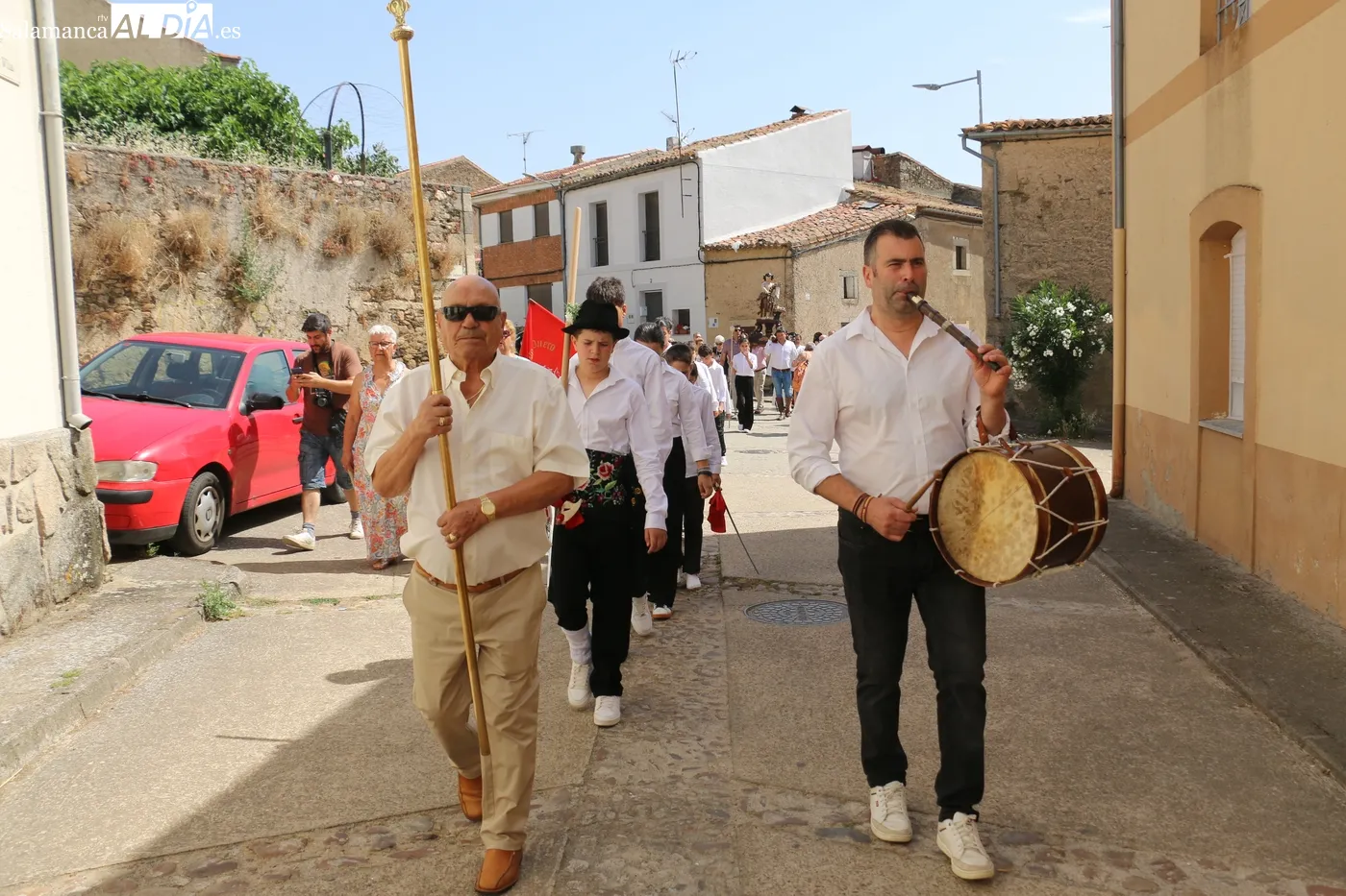 Celebración de los actos en honor a San Juan en Hinojosa de Duero / CORRAL