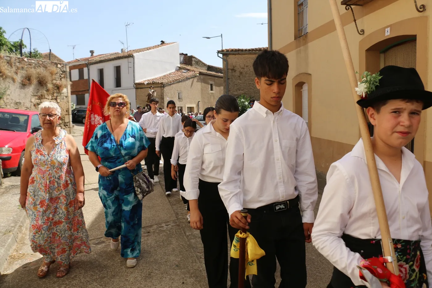 Celebración de los actos en honor a San Juan en Hinojosa de Duero / CORRAL