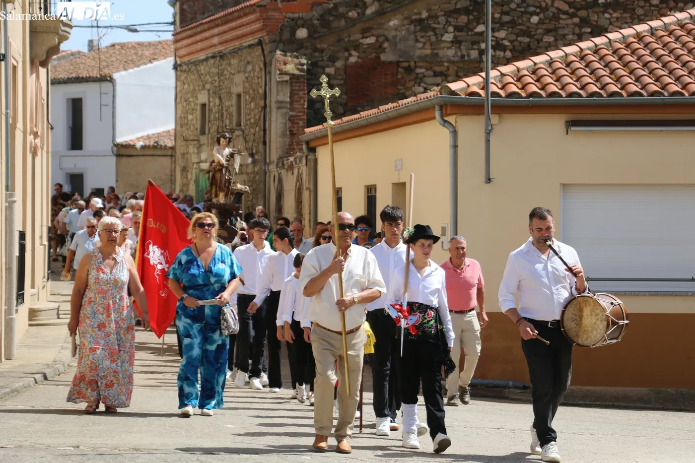 Celebración de los actos en honor a San Juan en Hinojosa de Duero / CORRAL
