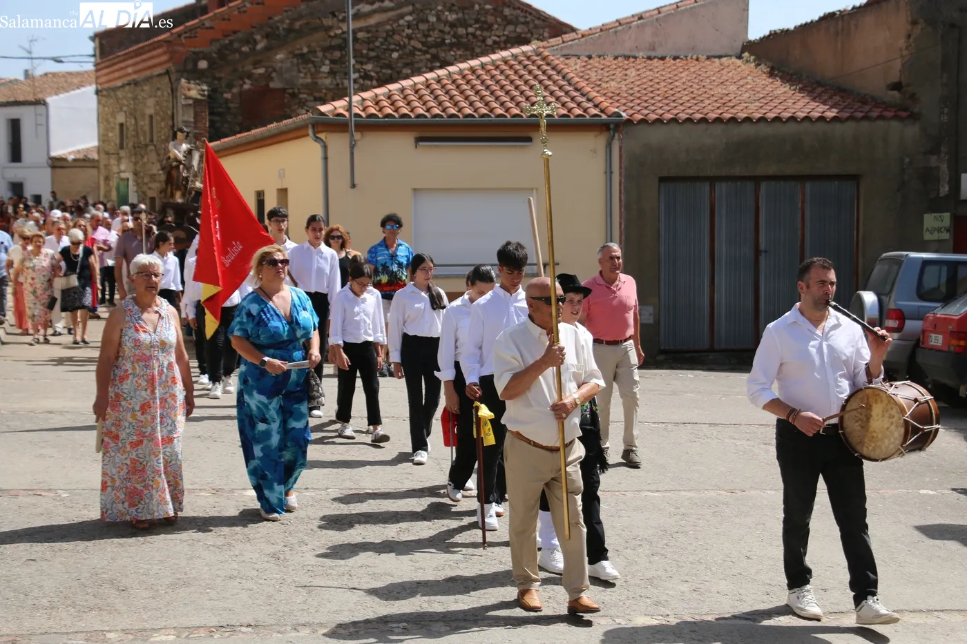 Celebración de los actos en honor a San Juan en Hinojosa de Duero / CORRAL