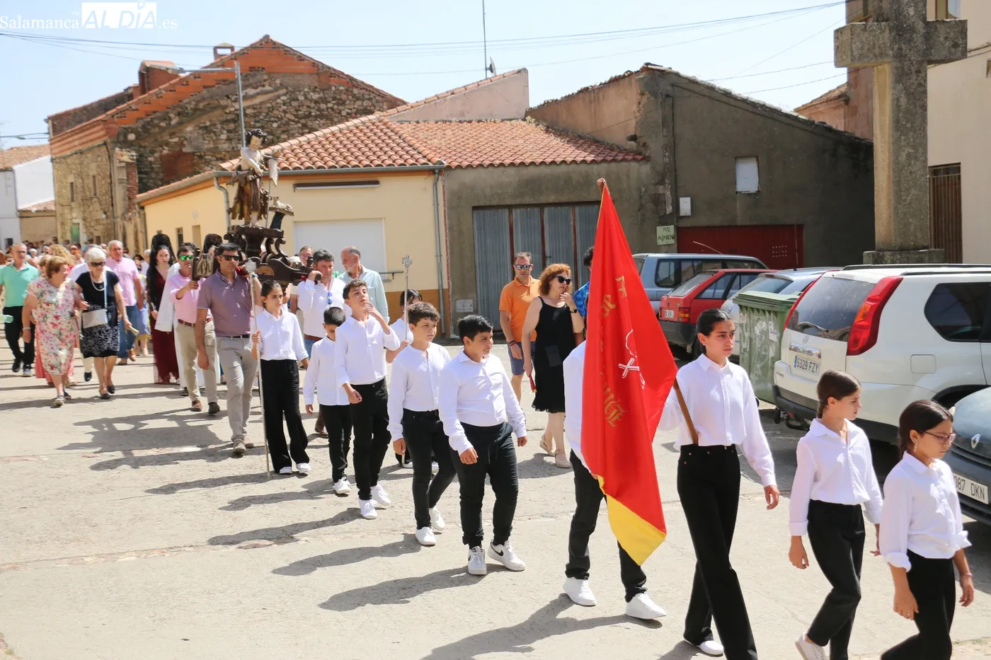Celebración de los actos en honor a San Juan en Hinojosa de Duero / CORRAL