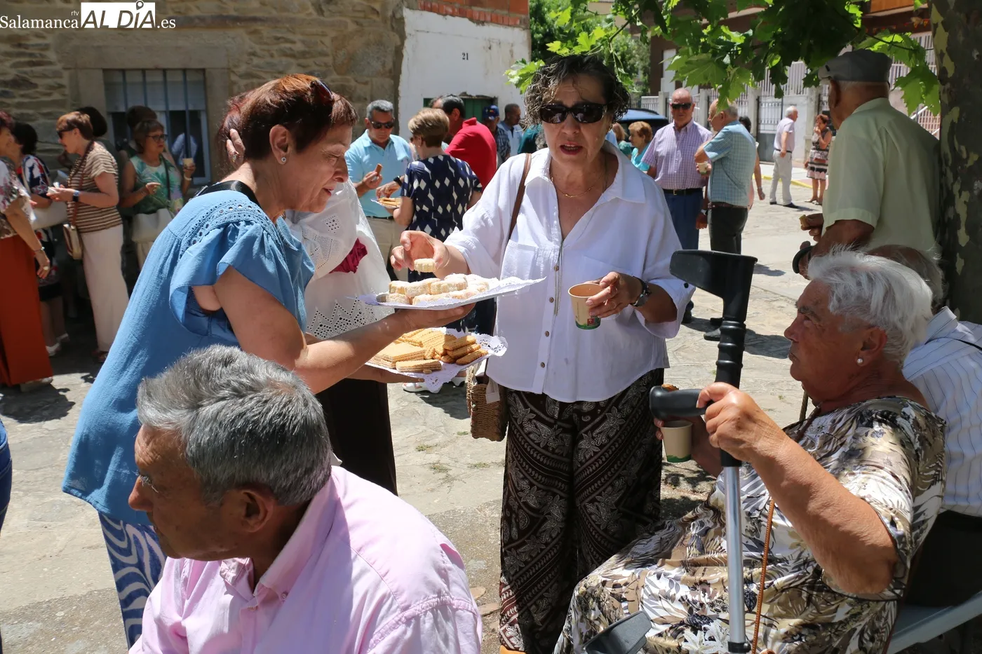Lumbrales celebra la fiesta de la Asociación de Mayores San Pedro
