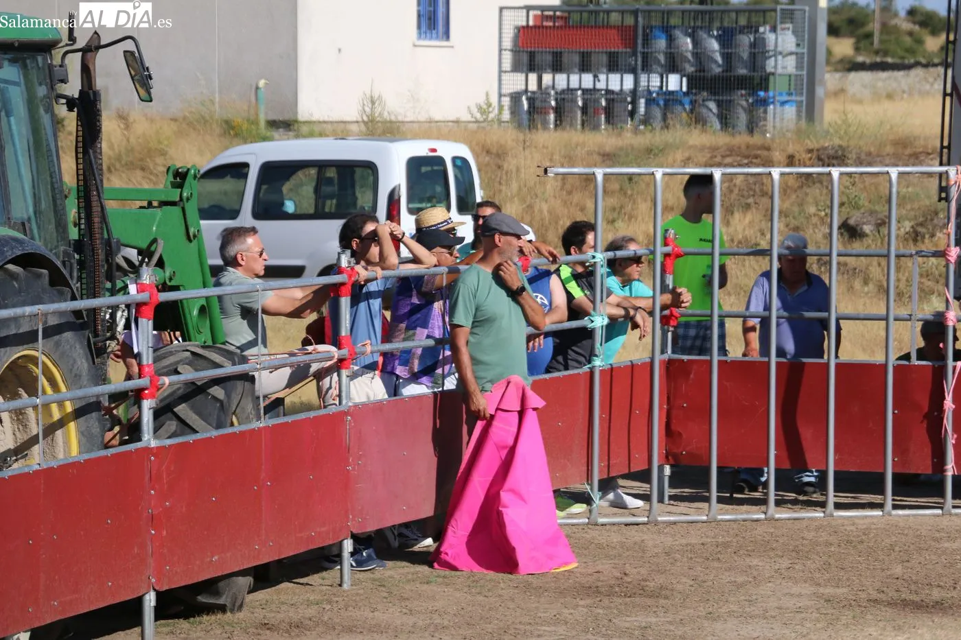 Festejo taurino en Villar de Peralonso
