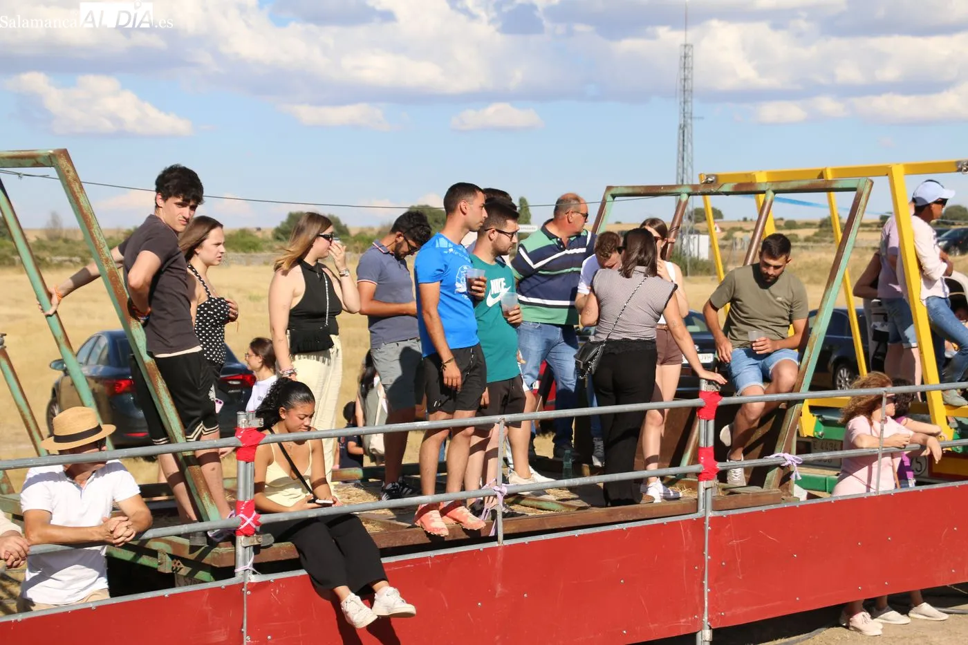 Festejo taurino en Villar de Peralonso