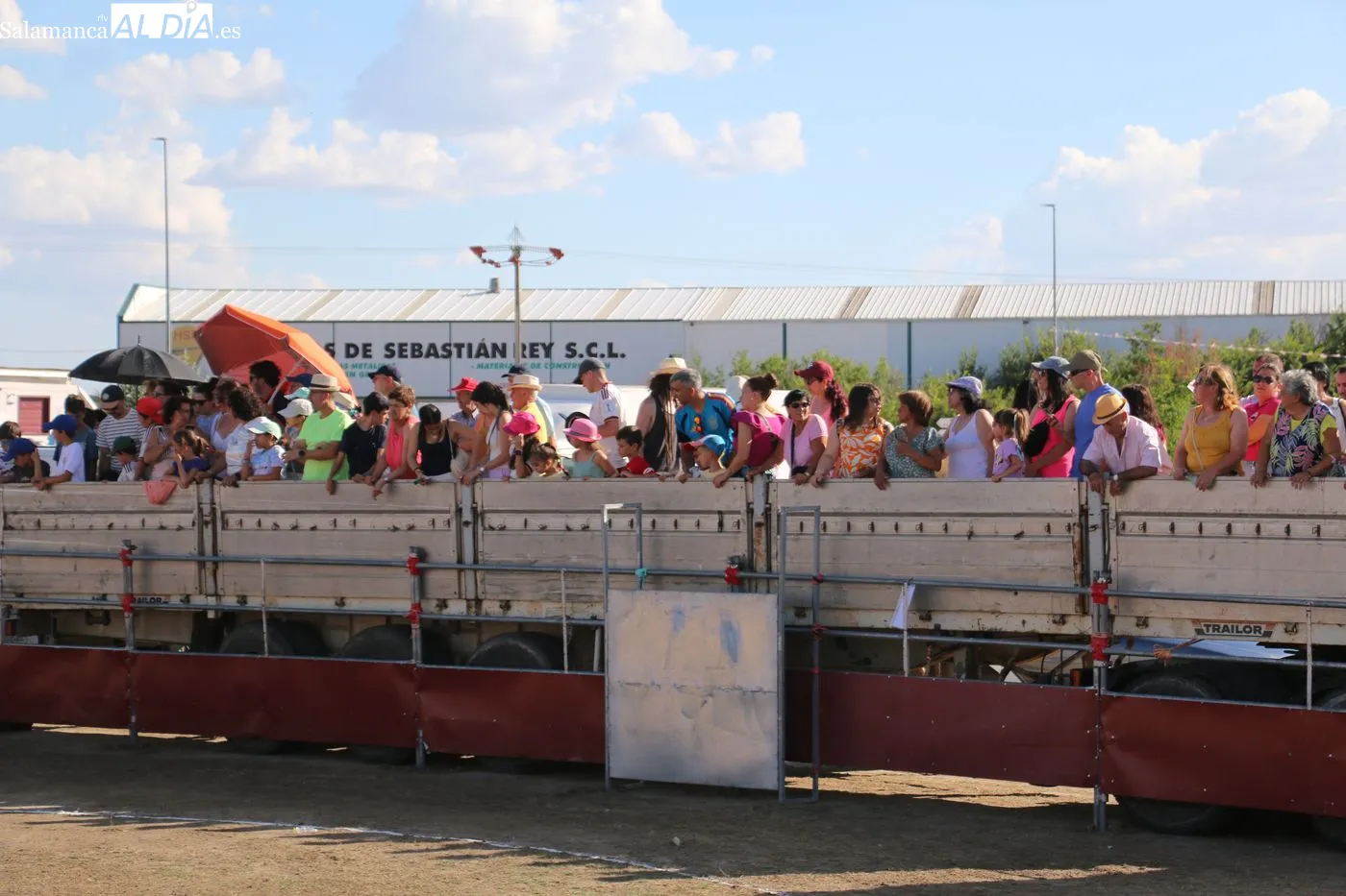 Festejo taurino en Villar de Peralonso