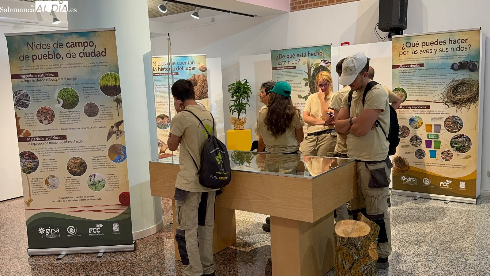 Foto 2 - El CDS arranca una exposici&oacute;n que invita a conocer y proteger los nidos de las aves ya que &ldquo;cuentan nuestra forma de vida&rdquo;