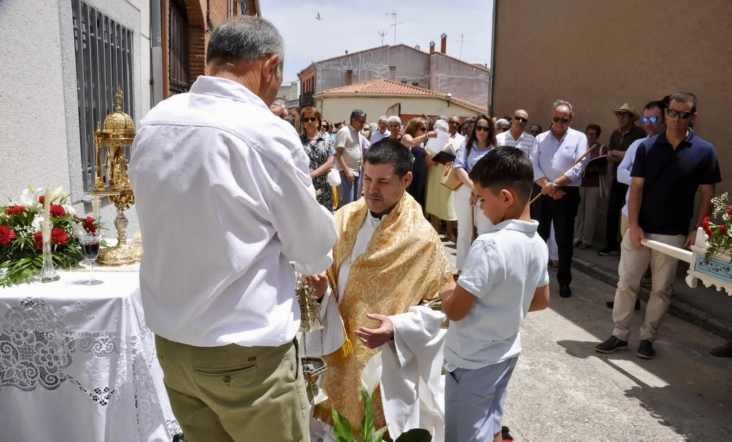 Corpus en Macotera. Fotos: José Guerras